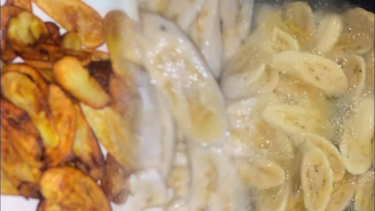 Frying fat Fingers Bananas! 