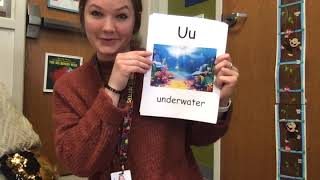 Distance Learning Week 2- The Letter U