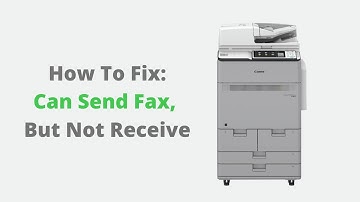 How To Fix if You Can Send Fax, but Not Receive