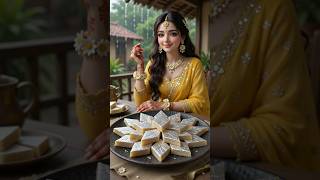 Doll Making kaju katli ✨🥰🥰 #viral #shorts #monsoon #cooking #cartoon