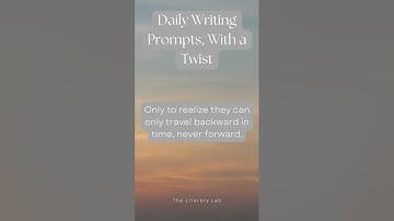 Daily Writing Prompts With a Plot Twist - 1