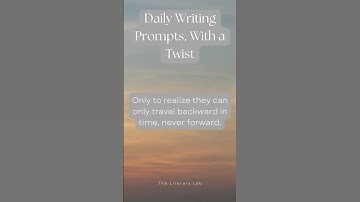 Daily Writing Prompts With a Plot Twist - 1