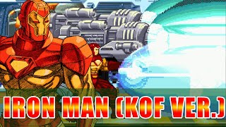 Mugenikemen - Character Showcase - Iron Man Kof Styled