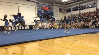 Clarksburg High School- JV cheer expo 2014