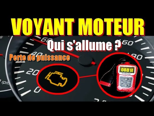 ⚠️Voyant moteur allumé‼️Perte de puissance‼️ Que faire ❓️Comment identifier  une Panne 👨‍🔧