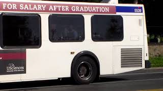 SEPTA BUS: NEW FLYER D40LF 5539 ON ROUTE: 66