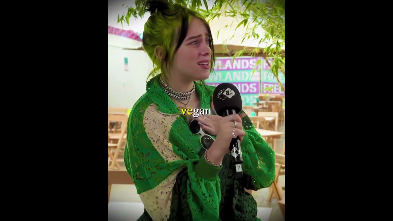 Billie Eilish Speaks on Vegan People 😳