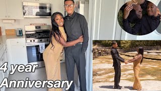 CELEBRATING OUR 4 YEAR ANNIVERSARY! Photoshoot, Dinner, gifts