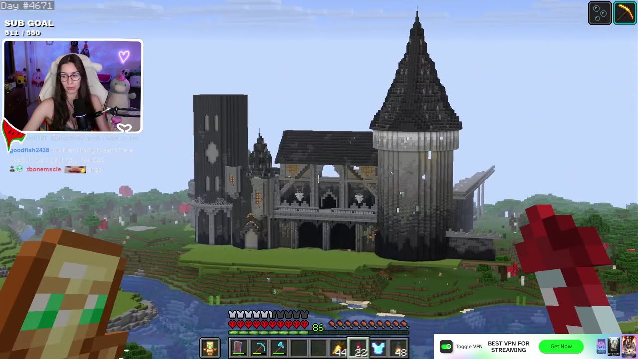 DAY 4669 - 4679 in Hardcore Minecraft: Farm Upgrades + Library
