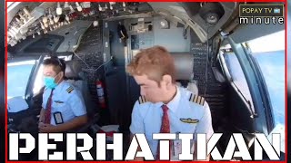 LIHAT, TERNYATA BEGINI PILOT SHOLAT DI COCKPIT PESAWAT YG SEDANG TERBANG DI KETINGGIAN|popayTVminute