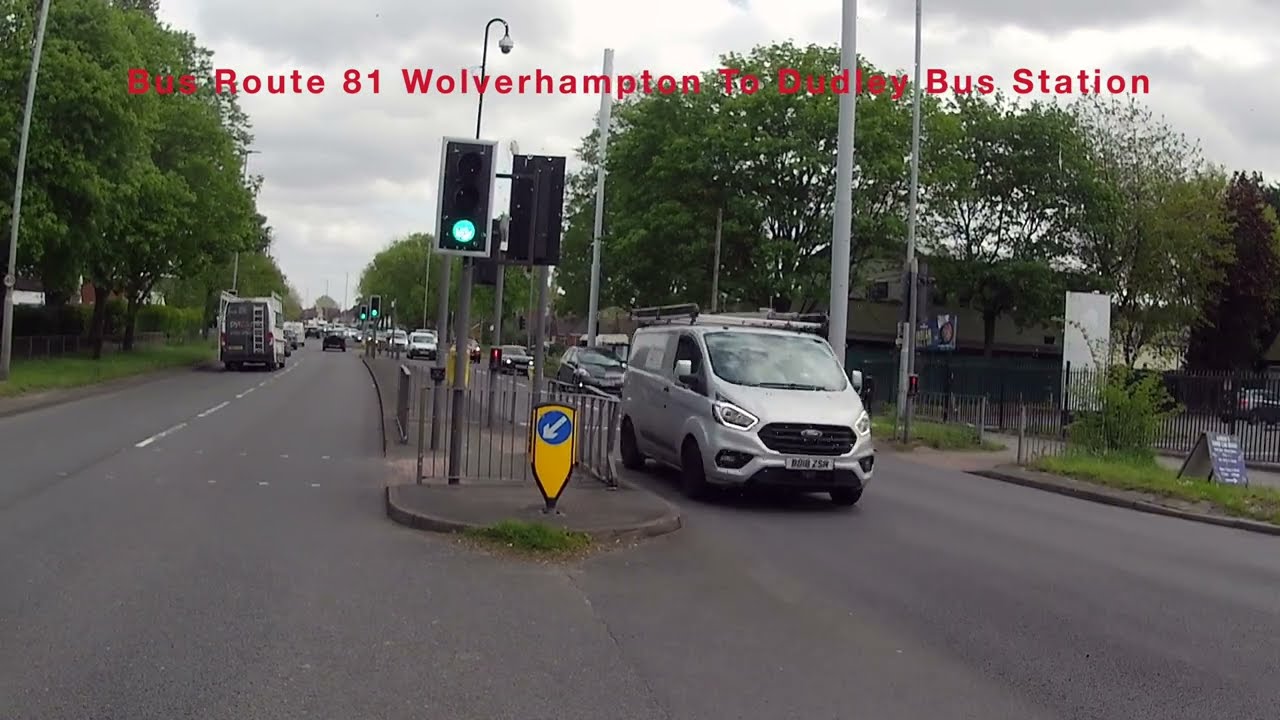 Bus Route 81 Wolverhampton To Dudley Bus Station   4K