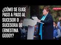 ¿Cómo se elige PASO A PASO al sucesor o sucesora de Ernestina Godoy?