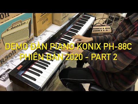 Video Demo Đàn Piano Điện Konix PH88C - Phiên bản cao cấp... - youtube