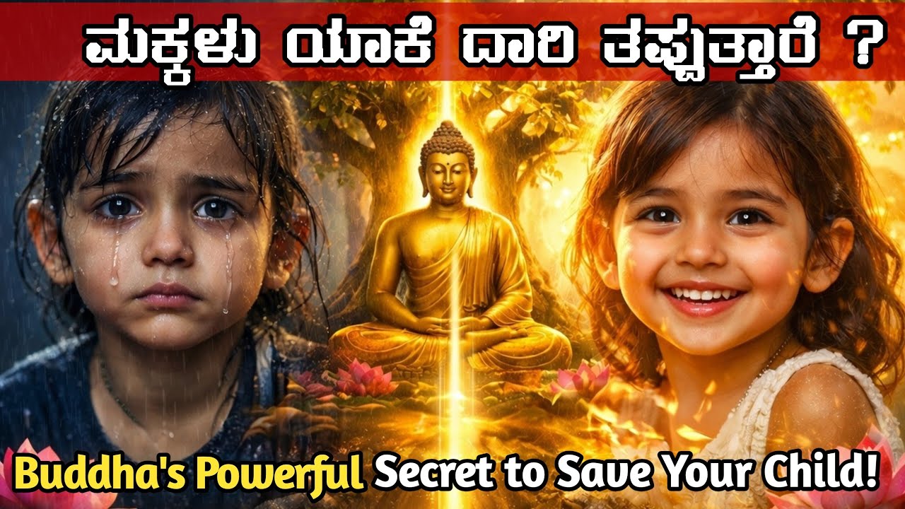 ಮಕ್ಕಳು ಏಕೆ ದಾರಿ ತಪ್ಪುತ್ತಾರೆ? Why Children Rebel (and What Buddhists Teach About It)