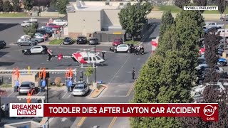 2-year-old hit by reversing pickup truck dies in hospital, Layton police confirm