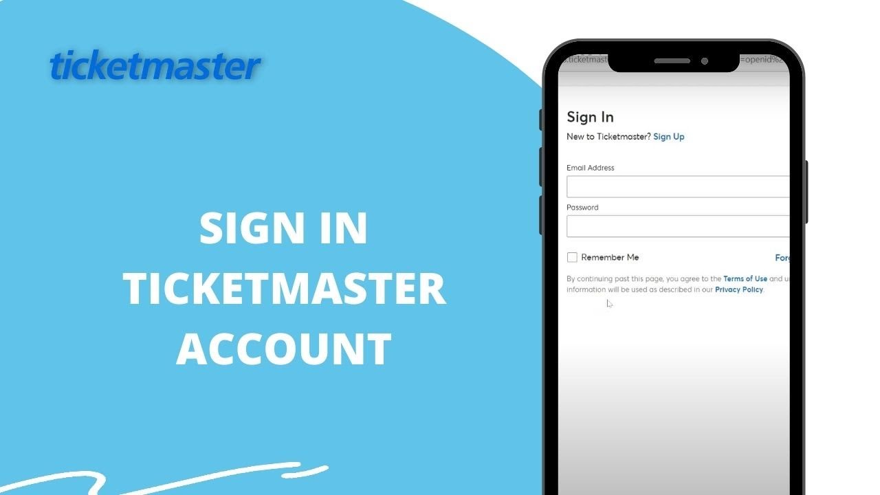 Ticketmaster Login How To Sign In Ticketmaster Account 2022? YouTube