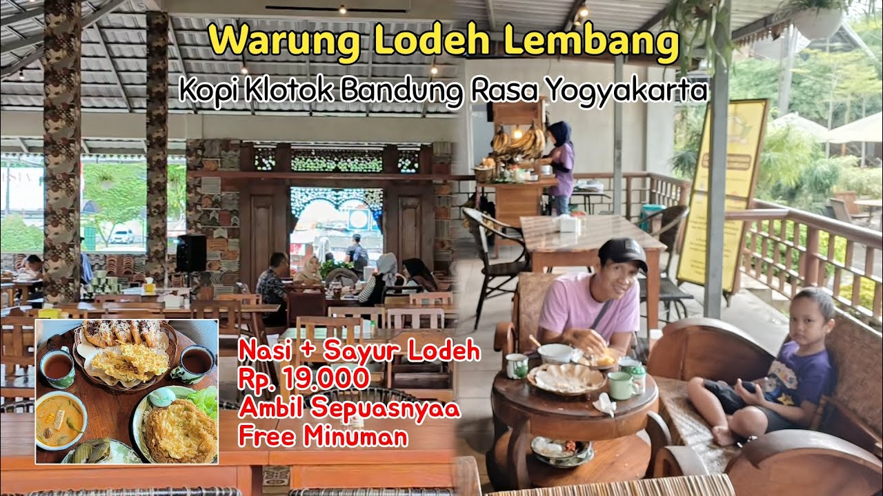 Warung Lodeh Lembang || Kuliner khas Jawa yang hits & viral di Bandung