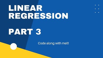 Linear Regression | Gradient Descent | Part 3 | Code Along