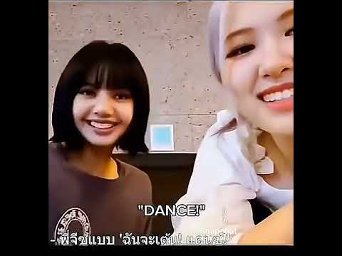when jisoo says; danceee