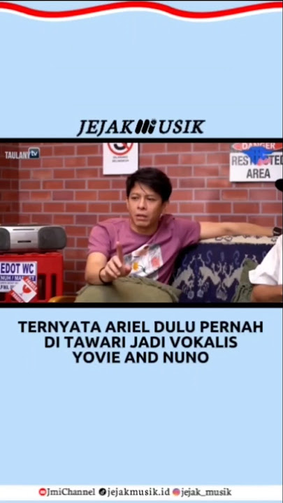 ARIEL NOAH WAS ALMOST THE VOCALIST FOR YOVIE AND NUNO