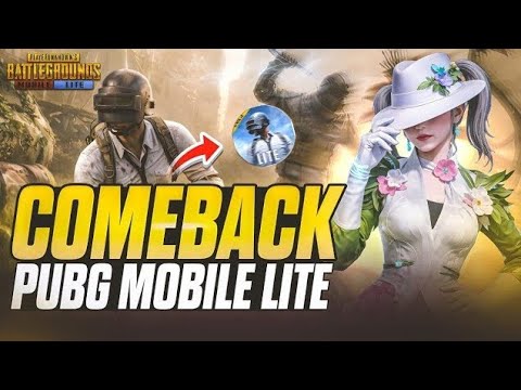 COME BACK PUBG MOBILE LITE LIVE 🔥 SOLO VS SQUAD FULL RUSH GAMEPLAY 🎀 20 ...