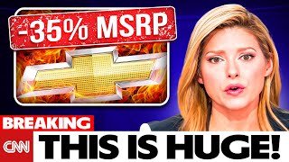 Chevrolet Just SHOCKED The Car Market! MSRPs GETTING CUT OVER 35%!