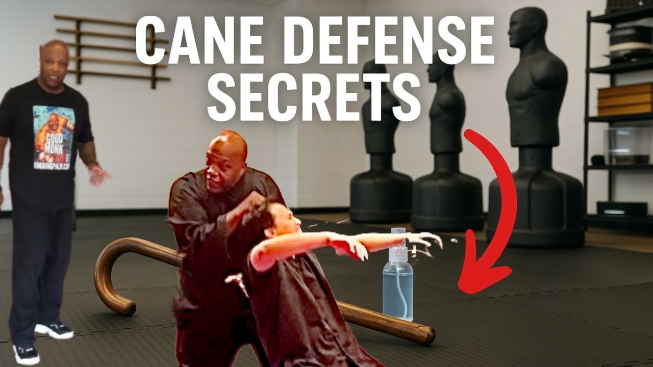Cane self defense and a few things they don't talk about. - YouTube
