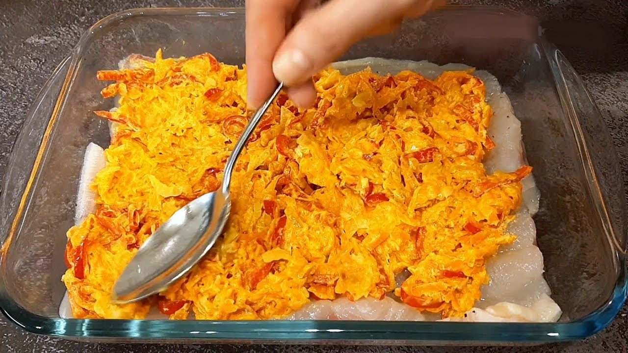 Если так запечь рыбу в духовке, то она очень вкусная. Запеченная рыба ...