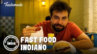 FAST FOOD INDIANO ARDE PRA CARAMBA | Coisas que Nunca Comi na Índia