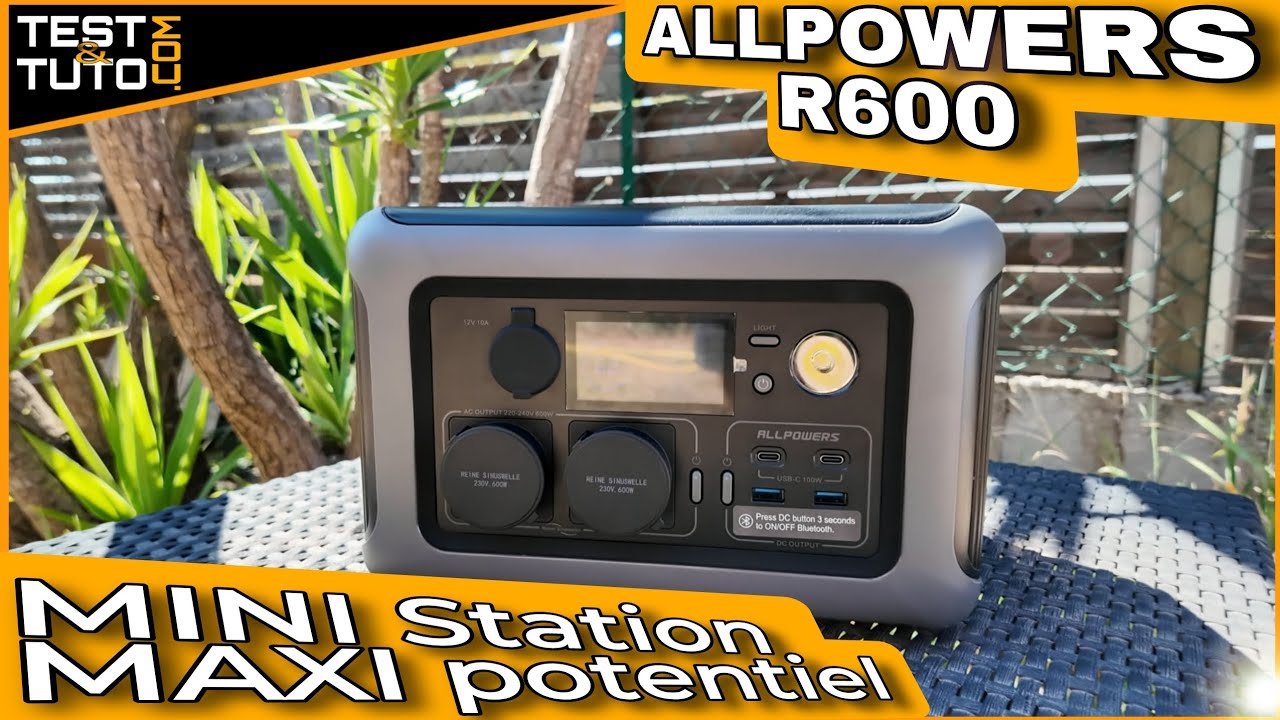 😱 -230€ 😱 BATTERIE NOMADE ALLPOWERS R600