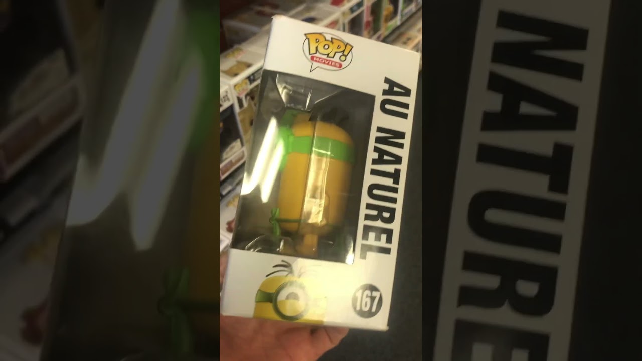 Minions AU Naturel Funko Pop 