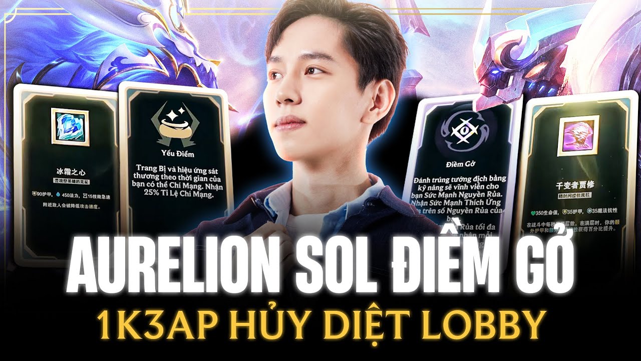 XiaoChaoMeng Và Con Aurelion Sol 1300AP 700 Stack Hủy Diệt Đối Thủ Trong 5s Tại Round Cuối