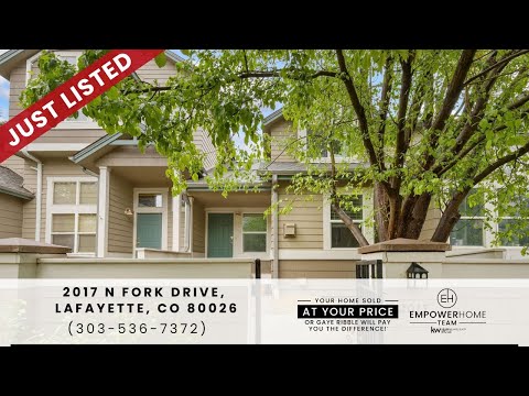 2017 N Fork Drive, Lafayette, CO home video tour