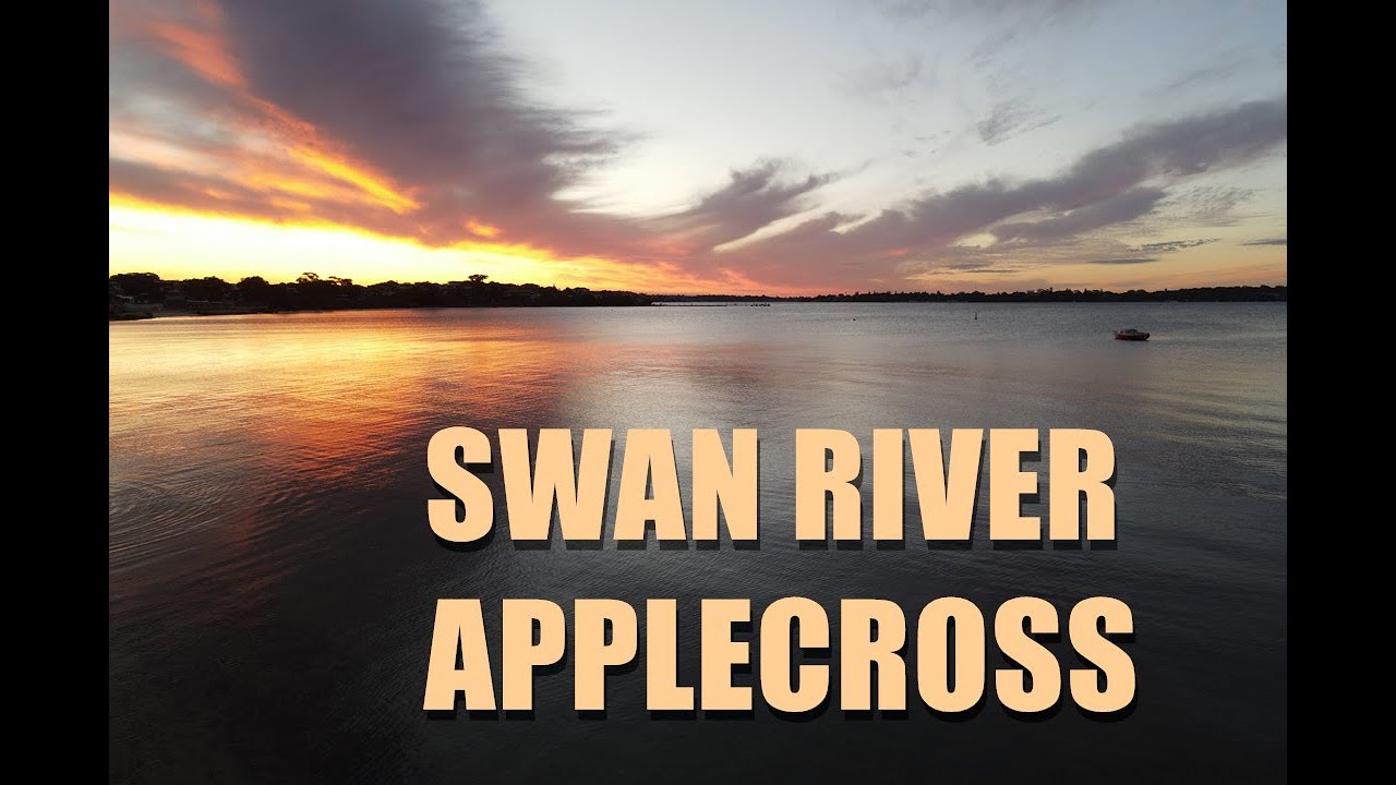 【4K】 || AERIAL SHOT || SWAN RIVER || APPLECROSS || PERTH || WESTERN AUSTRALIA