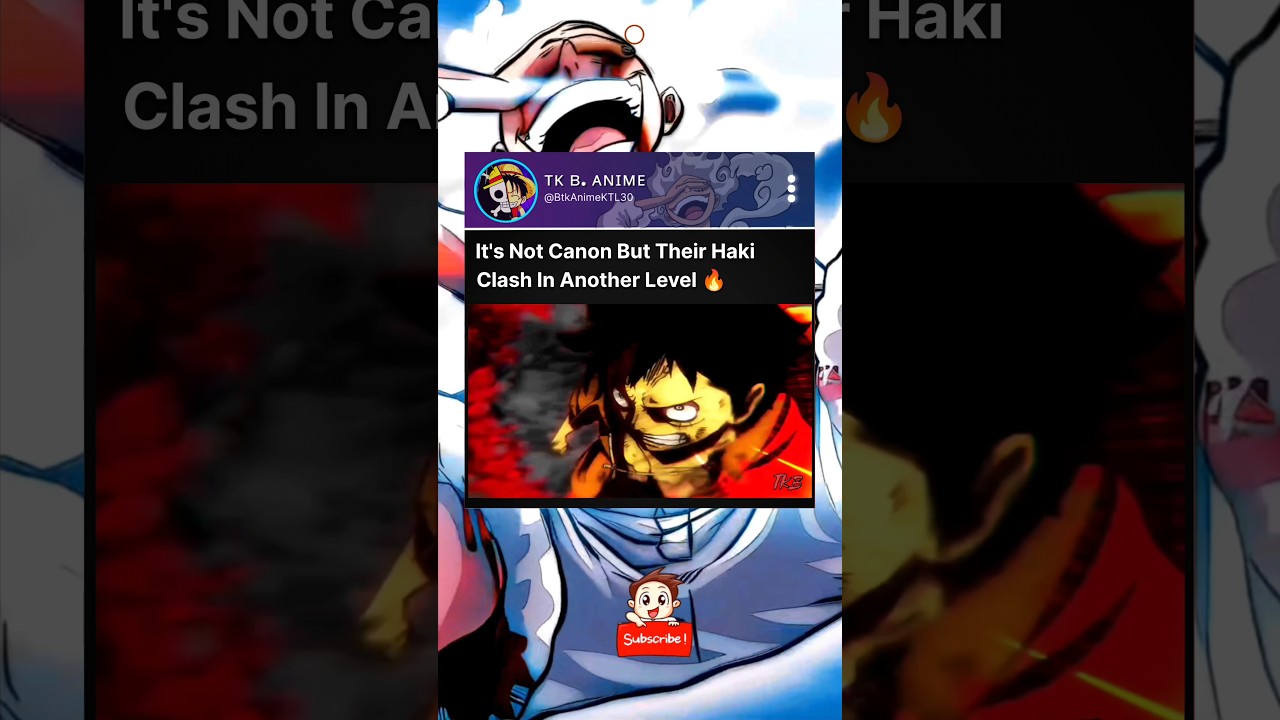 One Of The Best Haki Clash 🔥 