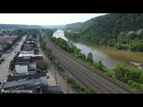 Union Pacific Big Boy 4014 at New Brighton PA