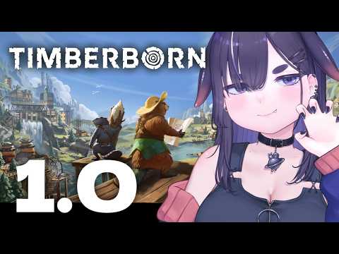 【 正式リリース 】最強のダムを造りたい。ビーバーの街づくりシミュレーション 【  Timberborn 1.0 / 作業用BGM / ちむぎ / Vtuber 】