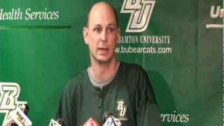 Binghamton University 2011 Baseball Media Day - Head Coach Tim Sinicki