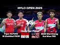 Fajar ALFIAN Muhammad Shohibul FIKRI vs MAN Wei Chong Kai Wun TEE | Badminton HYLO Open