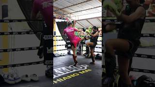 High Level Muay Thai Sparring Female Fighters #muaythai #sparring #combatsports #fighter #thailand