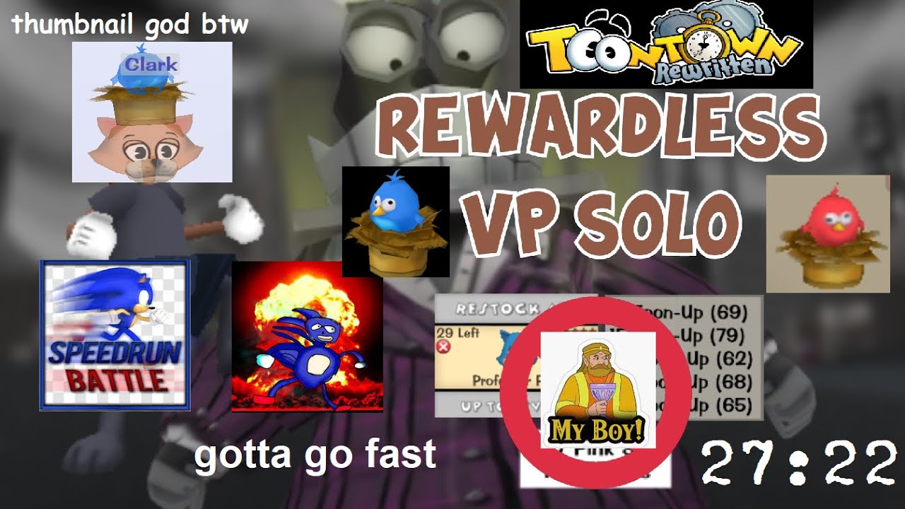 TTR | Rewardless VP Solo SPEEDRUN (