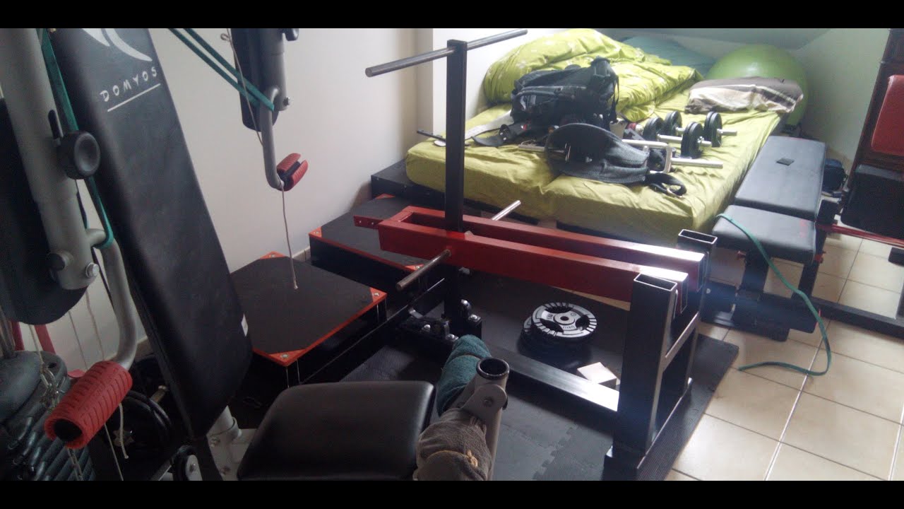 Fabrication Home Gym Belt Squat (Partie 2) + Bonus analyse coûts