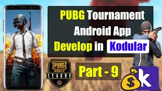 How to Develop PUBG Tournament App in Kodular | Part-9 | 2020 screenshot 4