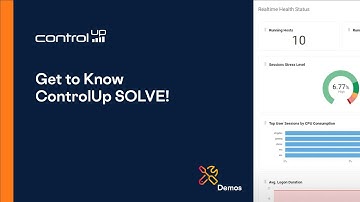 Get to know ControlUp SOLVE!