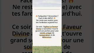 #invitation #culte #evangile #lafaveurdivine #sorts