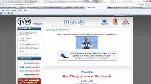 Pretty link Lite Demonstration - Dave Gardner