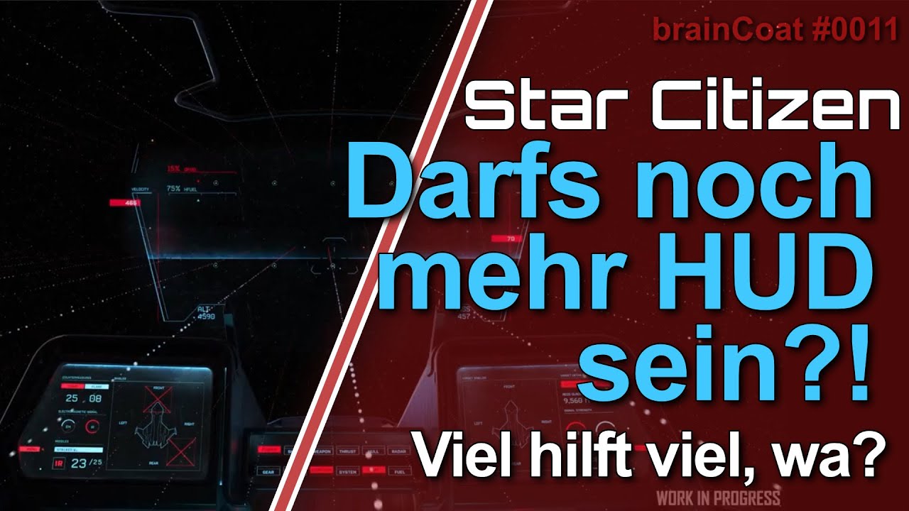 Das HUD und sein Pilot | Star Citizen deutsch | brainCoat #0011 - YouTube