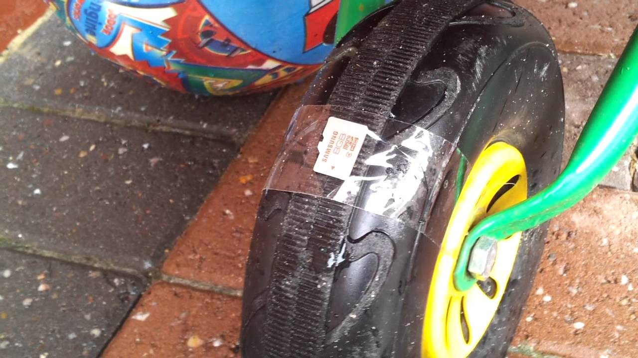 Samsung microSD gets tested to (almost) destruction