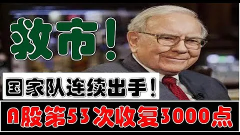 罕見救市！國家隊連續出手！A股第53次收復3000點！明天有大陽線反攻了嗎？！（2023.12.12股市分析） - 天天要聞