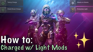 How to: Charge w/ Light Mods